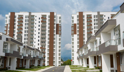 Proyecto de vivienda Bambú en  - Fachada